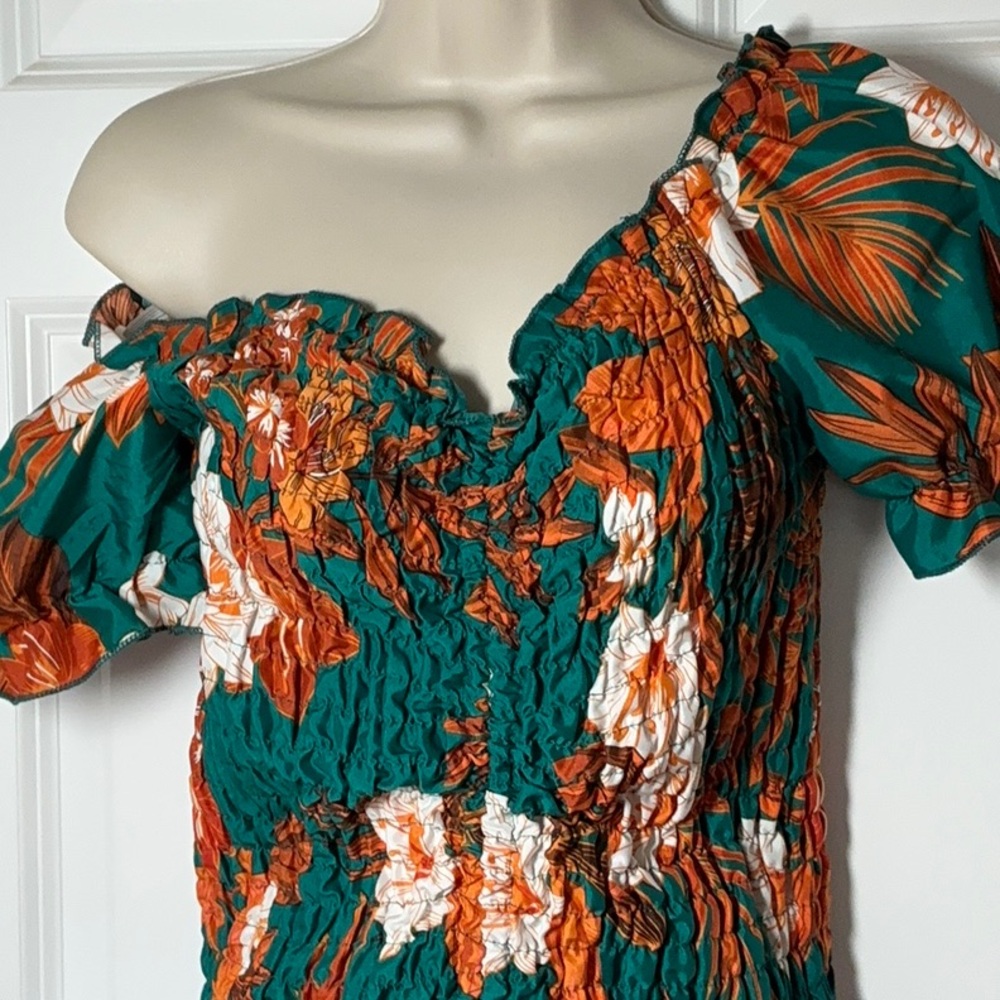 SMOCKED DRESS - Picture 5 of 9